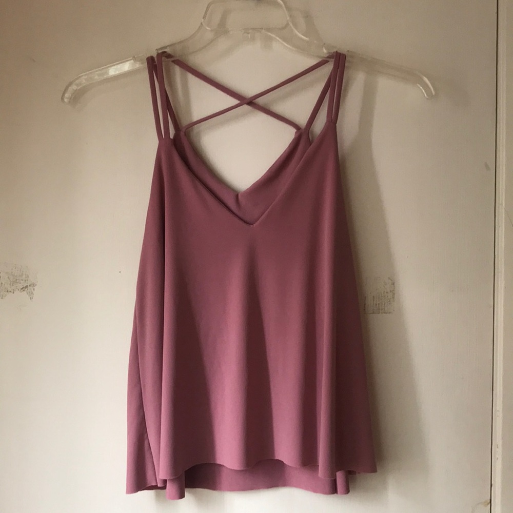 Crisscross tank top